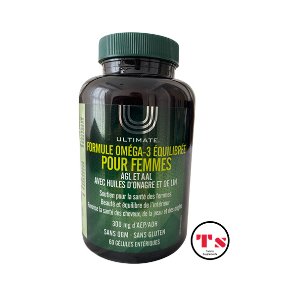 خرید امگا 3 آلتیمیت مخصوص بانوان Ultimate Omega 3 Pour Femmes اصل با بهترین قیمت از تمرین ساپلمنت