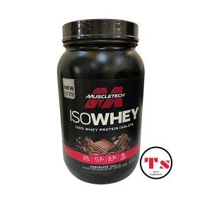 پروتئین وی ایزوله ماسل تک Muscletech IsoWhey اصل برای عضله‌سازی خشک و ریکاوری سریع
