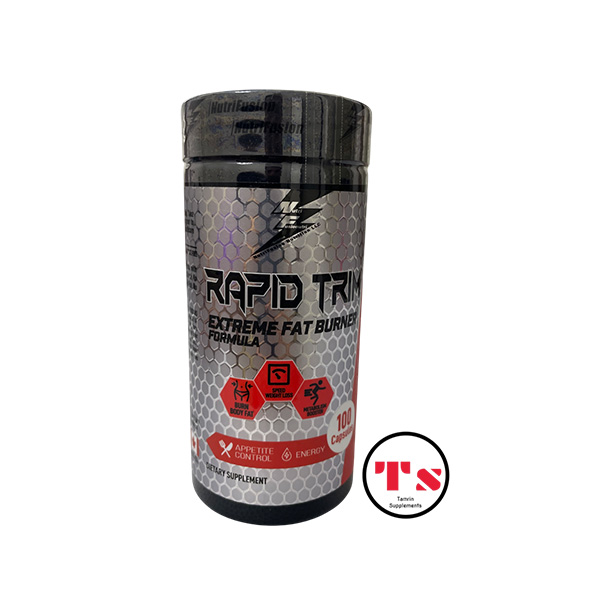 چربی سوز Rapid Trim نوتری فیوژن کانادا، مکمل ورزشی اورجینال کاهش وزن و سوخت چربی، مناسب ورزشکاران حرفه‌ای
