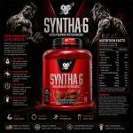 پروتئین وی سینتا 6 بی اس ان اصل بسته‌بندی مکمل پروتئینی BSN Syntha-6
