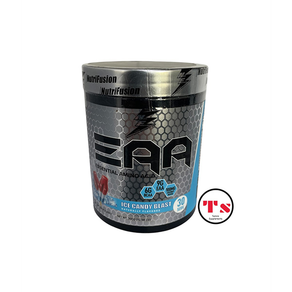 آمینو EAA نوتری فیوژن Nutrifusion EAA مکمل آمینواسیدهای ضروری برای ریکاوری و عضله‌سازی – بسته 300 گرم